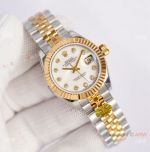 3A Factory 1-1 Copy Rolex MOP Diamond Datejust 28MM Watches Two Tone